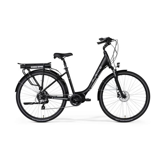 M-BIKE E-CITYLINE 828 selyem fekete FEKETE