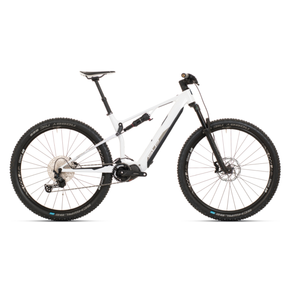Superior eXF 9039 elektromos MTB kerékpár [19" (L), fényes fehér/króm ezüst]