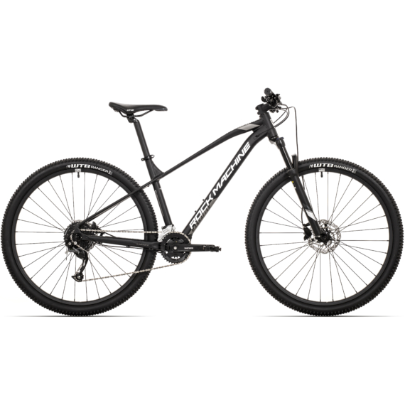 Rock Machine Manhattan 90-29 XC kerékpár [21" (XL), matt fekete-szürke-ezüst]