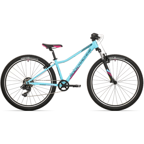 Rock Machine Catherine 27 VB 27.5"-os junior kerékpár [13.5" (XS), fényes menta/kék/pink]