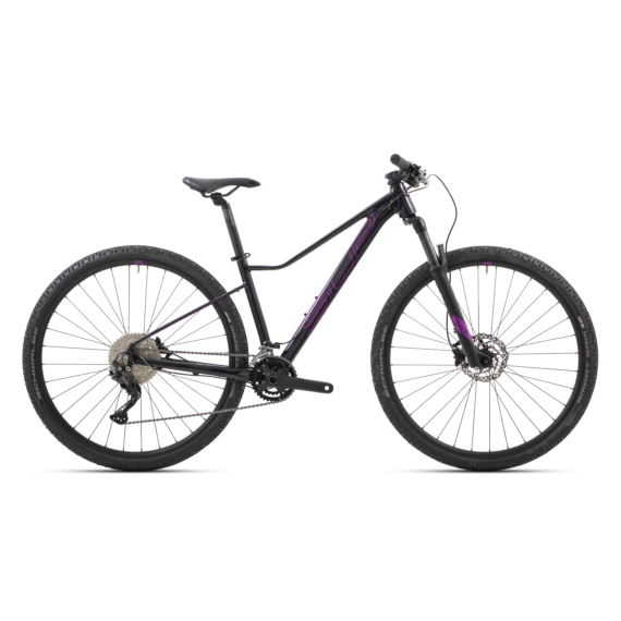 Superior '23 XC 879 W női XC kerékpár [20" (L), fényes fekete-szivárvány/lila]