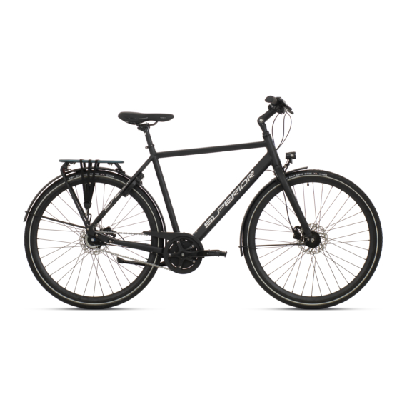 Superior '23 STC 200 városi kerékpár [61 cm, matt fekete]