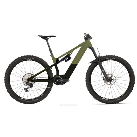Superior '23 eXF 9049 B elektromos MTB kerékpár [19" (L), fényes oliva/matt fekete]